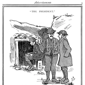 Swan Pen advertisement, WW1