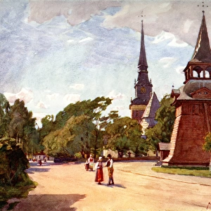 Sweden / Mora / Church 1927
