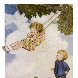 On the Swing by Susan Beatrice Pearse