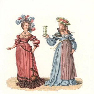 Swiss womens fashion from the 16th century
