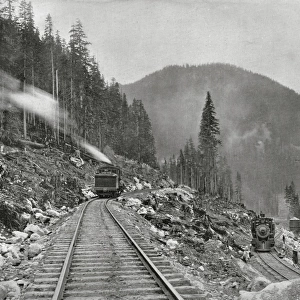Switchback on the Great Northern Railway, Washington State