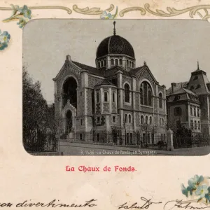 Switzerland - La Chaux-de-Fonds - Neuchatel - The Synagogue