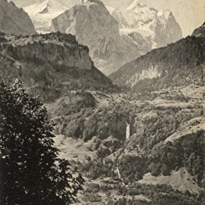 Switzerland - Rosenlaui Glacier, Well and the Wetterhorn