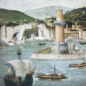 Table of the Strozzi. 1472-1473. The port