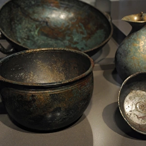 Tableware. 1-375 AD. Roman import objects. Germanic Tribes