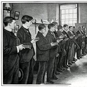 Taking the Oath to join the British Army 1901