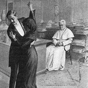 Tango craze: the Pope assesses the tango, 1913