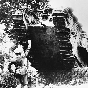 A tank in 1917