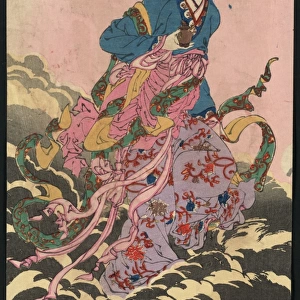 Taoist deity Chang-e who stole the elixir of immortality