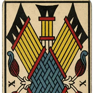 Tarot Card - Baton X