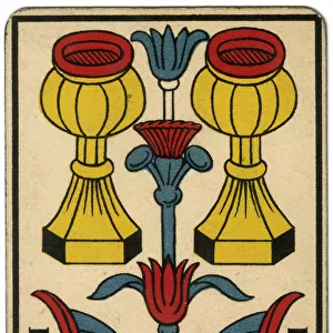 Tarot Card - Coupe (Cup) IIII (IV)