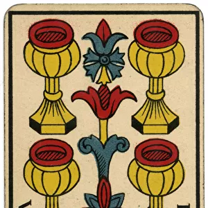 Tarot Card - Coupe (Cup) VI