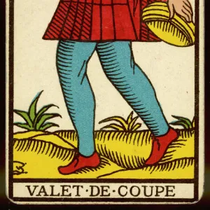 Tarot Card - Valet de Coupe (Page of Cups)