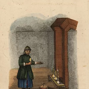 Tartar Woman making a Tsi