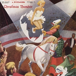 The Tatler Christmas Number front cover, 1953