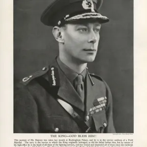 Tatler front cover 1939, King George VI