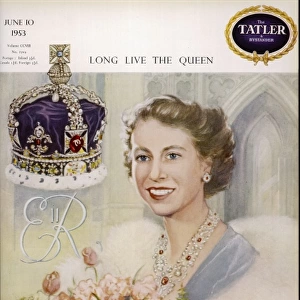 Tatler front cover: Coronation number 1953