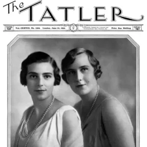 Tatler cover Infantas Beatrice and Maria Christina of Spain