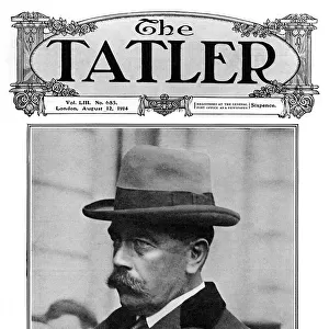 Tatler front cover, outbreak of WW1, Lord Kitchener