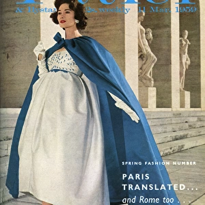 Tatler cover - Paris translated, 1959