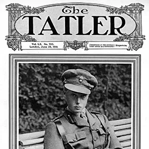 Tatler cover - Prince of Wales, 1916