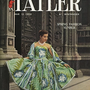 Tatler cover - Pucci dress, 1958