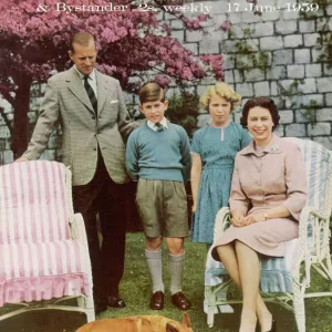 Tatler cover: Queen Elizabeth II and her family