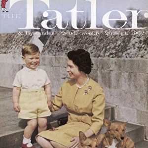 Tatler front cover: Queen Elizabeth II and Prince Andrew