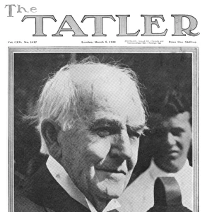 Tatler cover - Thomas Edison