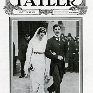 The Tatler front cover - wedding of Harold Macmillan