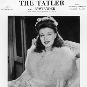 Tatler front-cover: Ginger Rogers