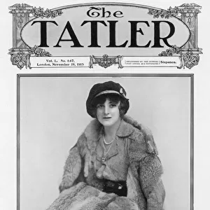 Tatler front-cover: Lady Edward Fitzgerald