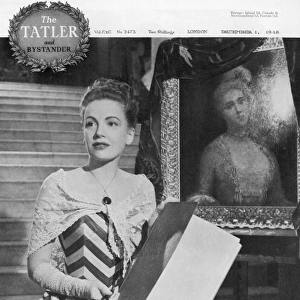 Tatler front-cover: Phyllis Calvert