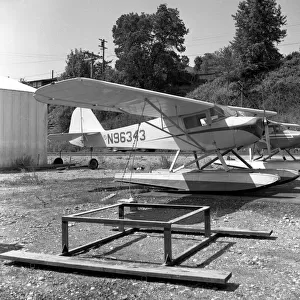 Taylorcraft B floatplane N96343