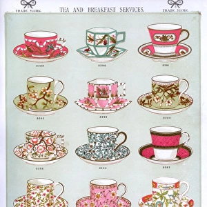 Tea and Breakfast Services, Best English China, Plate 32