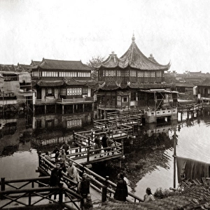 Tea House Shanghai, China, circa 1880s
