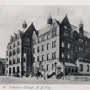 Teachers College Main Building in New York City, USA