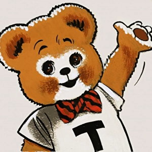 Teddy Bear waving