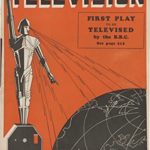 Television magazine cover