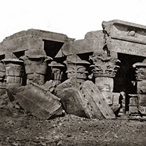 Temple of Ombos, Egypt, 1850s (Maxime Du Camp)