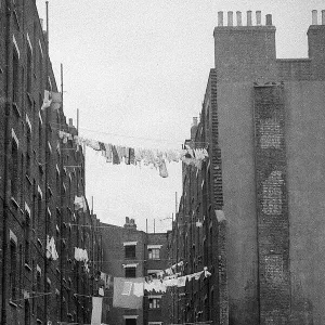 Tenement buildings, East London