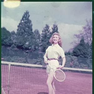 Tennis Pin-Up 1950S