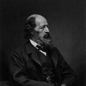Tennyson seated
