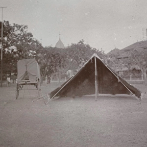 Tent and trek carts, No. 1 Scout Troop, Bombay, India