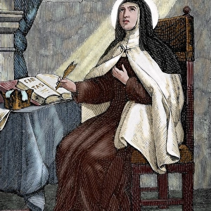 Teresa of Avila (1515-1582). Religious reformer of the Carme
