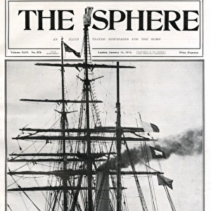 Terra Nova on front cover of The Sphere