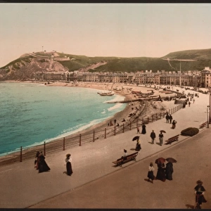 The terrace, Aberystwith, Wales