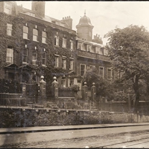 Terrace of houses, Highgate Hill, North London