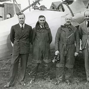 Test pilots - Summers, Lucas, Bulman and Hindmarsh