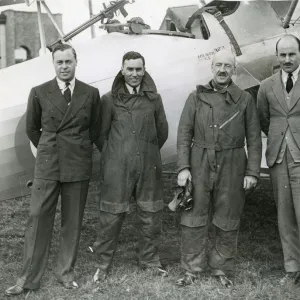 Test pilots - Summers, Lucas, Bulman and Hindmarsh